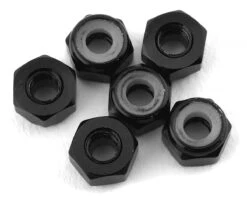 175RC Lightweight Aluminum M3 Lock Nuts (Silver) (6)