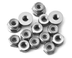 175RC RC10B74 Aluminum Nut Kit (Red) (14)