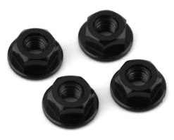 175RC Yokomo YZ-2 DTM 3.1 Aluminum Serrated Wheel Nuts (Orange) -Traxxas Shop 175 18236 1