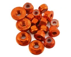 175RC Associated B6.4/B6.4D Aluminum Nut Kit (Red) (17) -Traxxas Shop 175 18340