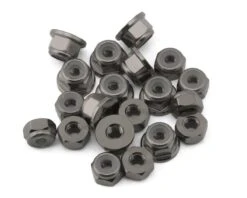 175RC Team Associated RC10B74.2D CE Aluminum Nuts Kit (Grey) -Traxxas Shop 175 18574 1