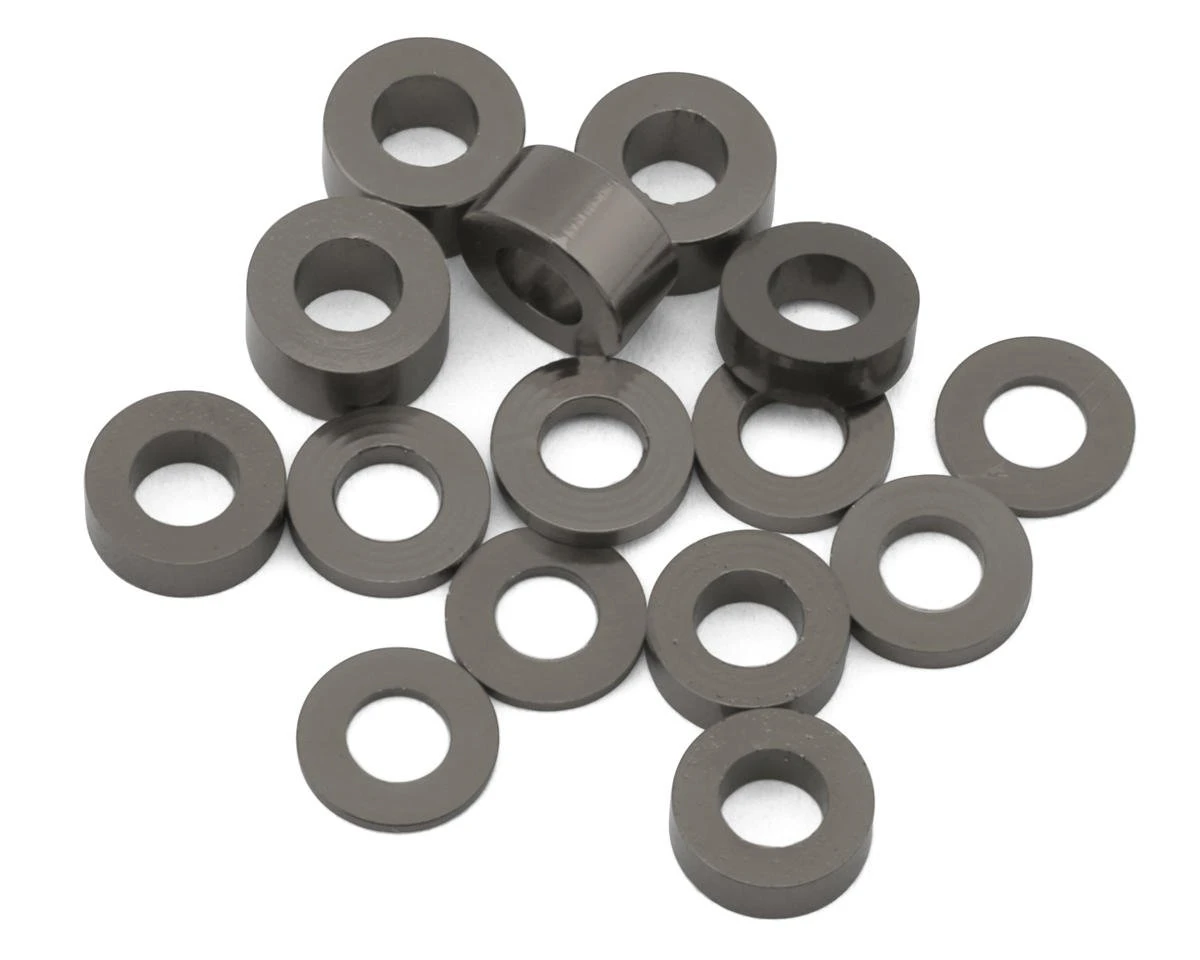 175RC Team Associated RC10B74.2D CE Aluminum Spacers Kit (Black) 3 175RC Team Associated RC10B74.2D CE Aluminum Spacers Kit (Black)