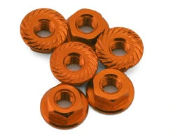 175RC Team Associated RC10B74.2D CE Aluminum Serrated Wheel Nuts (Orange) (6) 17 175RC Team Associated RC10B74.2D CE Aluminum Serrated Wheel Nuts (Orange) (6) -Traxxas Shop 175 18593