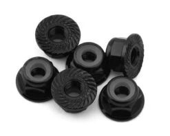 175RC Team Associated RC10B74.2D CE Aluminum Serrated Locking Wheel Nuts (Pink) (6) -Traxxas Shop 175 18600 1