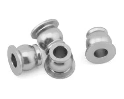 175RC Team Associated RC10B7 Aluminum Lower Shock Pivot Ball (Black) (4) -Traxxas Shop 175 18763 1