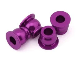 175RC Team Associated B74.2 CE Aluminum Lower Shock Pivot Ball (Pink) (4) -Traxxas Shop 175 18770 1