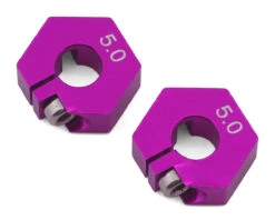 175RC Team Associated RC10B7/B7D 5mm Clamping Wheel Hex (Orange) (2) -Traxxas Shop 175 18817