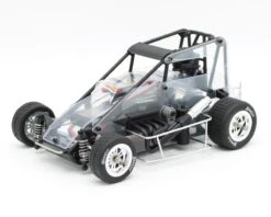 1RC Racing Midget 4.0 1/18 Brushless RTR 2WD Oval Racer (Clear) W/2.4GHz Radio, Battery & Charger -Traxxas Shop 1rc1107