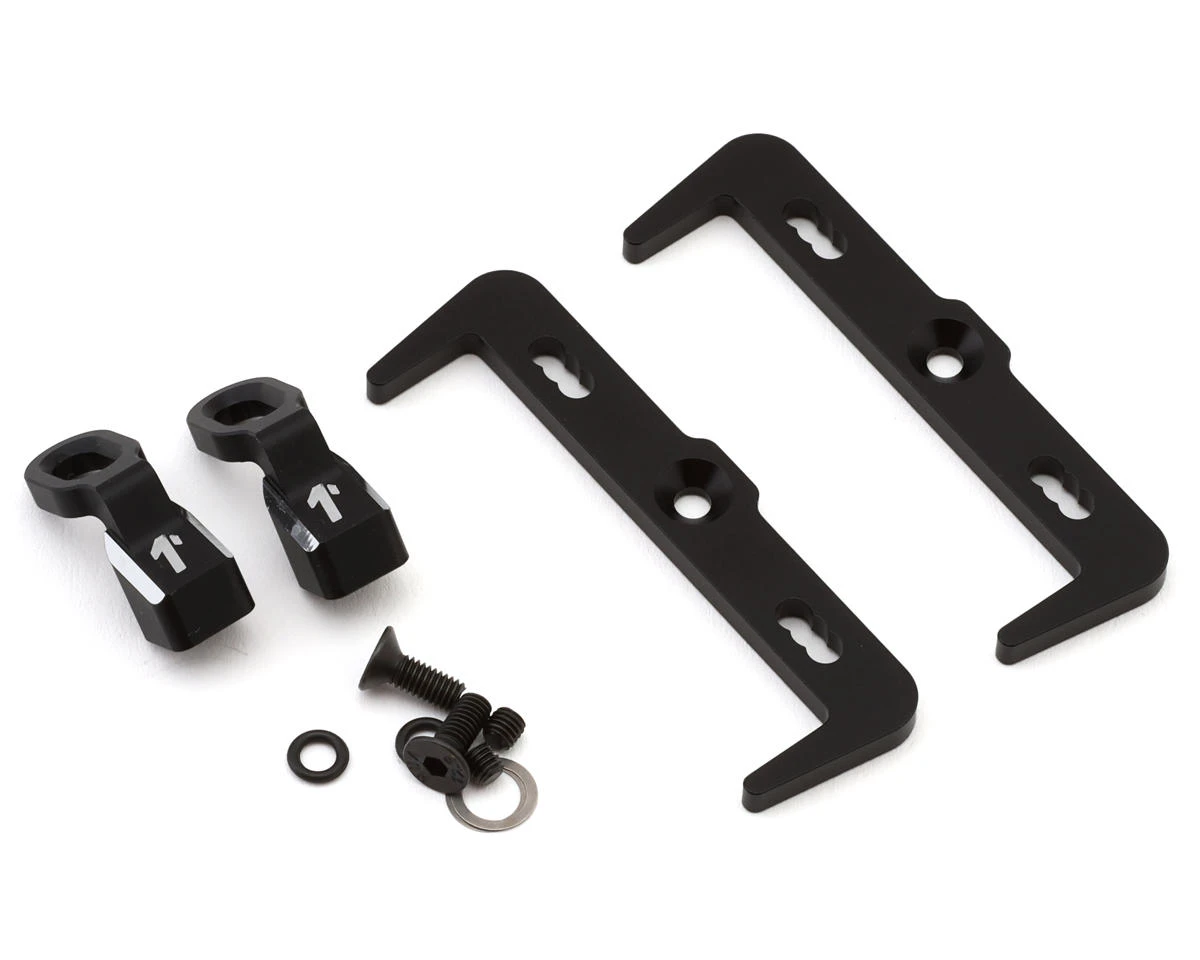 1UP Racing RC10B7/B7D Aluminum LowPro Battery Mount (Black) (LCG Battery) 4 1UP Racing RC10B7/B7D Aluminum LowPro Battery Mount (Black) (LCG Battery) - Image 2