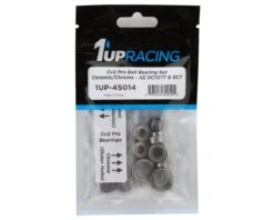 1UP Racing Team Associated RC10T7/SC7 Cv2 Pro Bearing Set (Ceramic/Chrome)