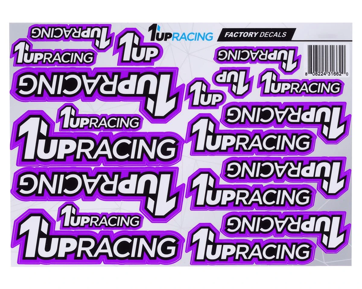 1UP Racing Decal Sheet (Grey) 9 1UP Racing Decal Sheet (Grey) - Image 7
