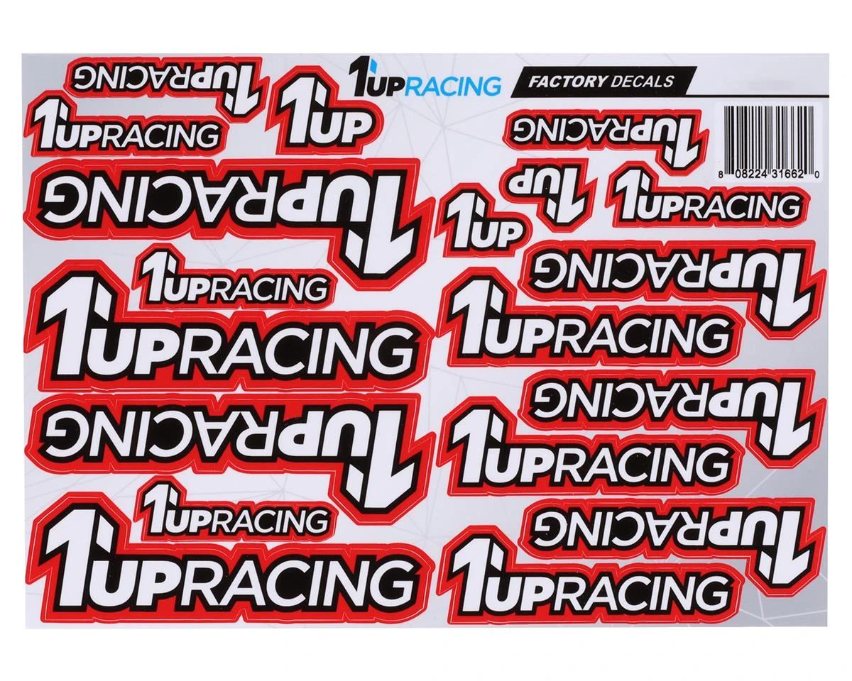 1UP Racing Decal Sheet (Grey) 8 1UP Racing Decal Sheet (Grey) - Image 6
