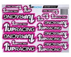 1UP Racing Decal Sheet (Grey) 14 1UP Racing Decal Sheet (Grey) -Traxxas Shop 1up180004 1
