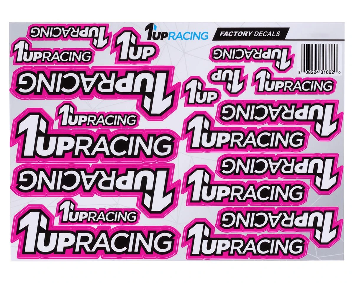 1UP Racing Decal Sheet (Pink) 7 1UP Racing Decal Sheet (Pink) - Image 5