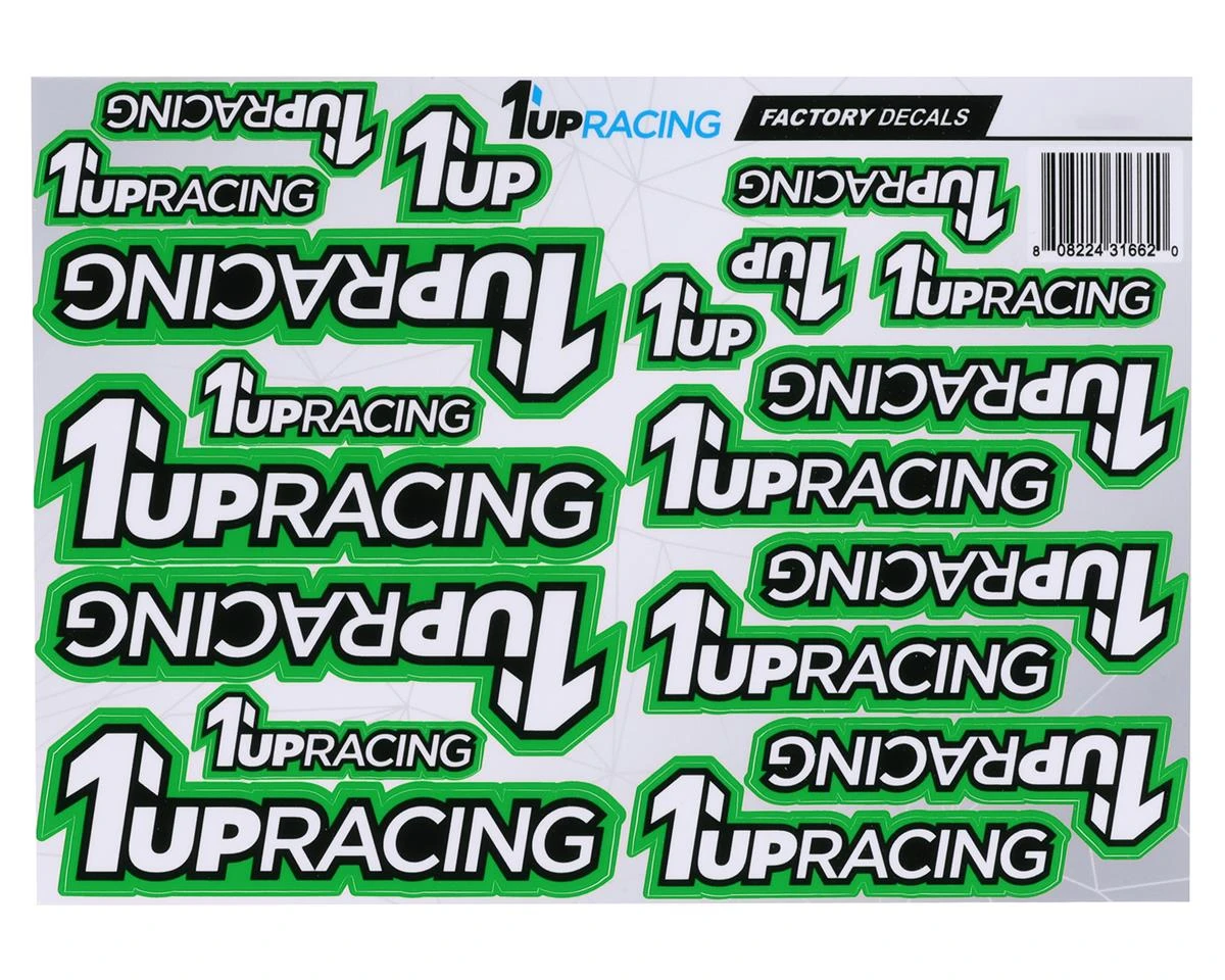 1UP Racing Decal Sheet (Pink) 4 1UP Racing Decal Sheet (Pink) - Image 2