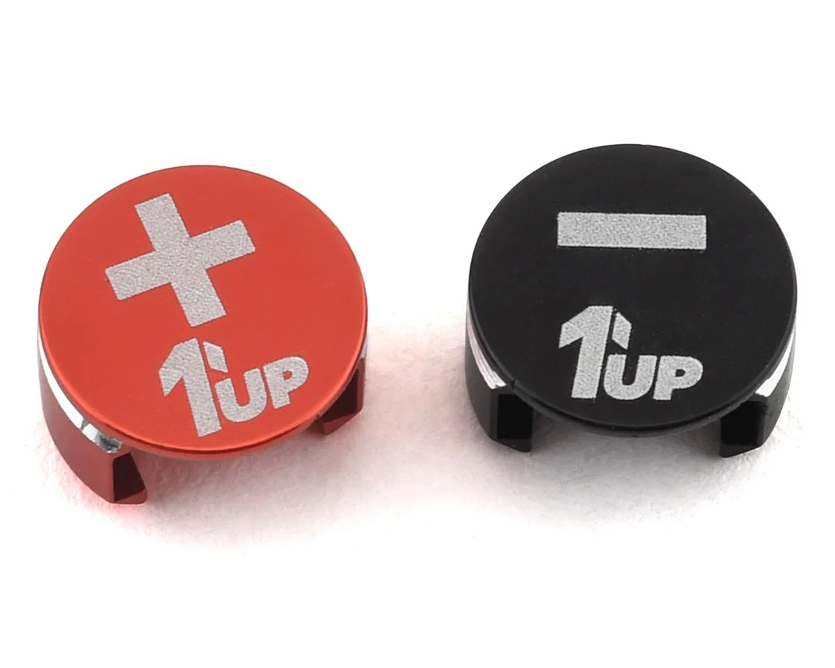 1UP Racing LowPro Bullet Plug Grips (Black/Black) 4 1UP Racing LowPro Bullet Plug Grips (Black/Black) - Image 2