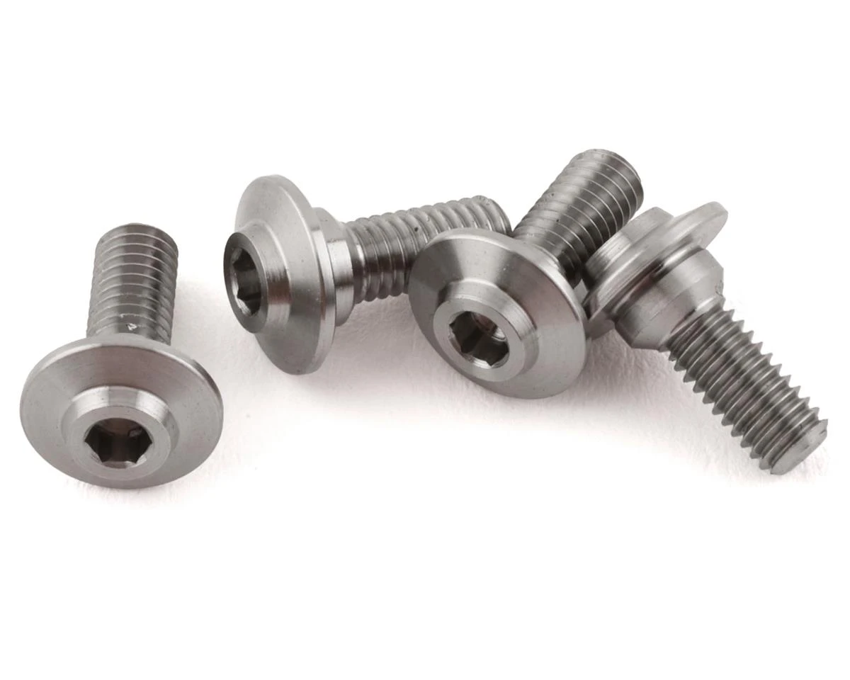 1UP Racing Pro Duty Titanium ServoLock Screws (3x8mm) 3 1UP Racing Pro Duty Titanium ServoLock Screws (3x8mm)