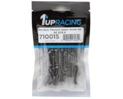 1UP Racing Associated SC6.4 Pro Duty Upper Titanium Screw Set