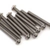 1UP Racing Titanium Pro Duty LowPro Head Screws (10) (3x24mm) -Traxxas Shop 1up720024