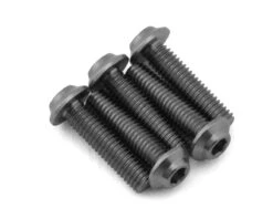 1UP Racing Titanium Pro Duty Flat Head Screws (5) (3x12mm)