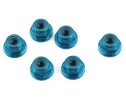 1UP Racing 3mm Aluminum Flanged Locknuts (Orange) (6) -Traxxas Shop 1up80514 1