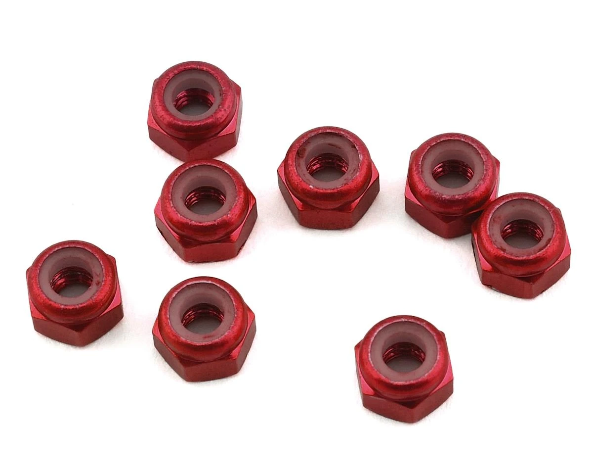 1UP Racing 3mm Aluminum Locknuts (Pink) (8) 6 1UP Racing 3mm Aluminum Locknuts (Pink) (8) - Image 4