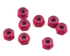 1UP Racing 3mm Aluminum Locknuts (Pink) (8) 12 1UP Racing 3mm Aluminum Locknuts (Pink) (8) -Traxxas Shop 1up80545 1