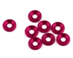 1UP Racing 3mm LowPro Countersunk Washers (Purple Shine) (8) 32 1UP Racing 3mm LowPro Countersunk Washers (Purple Shine) (8) -Traxxas Shop 1up820409