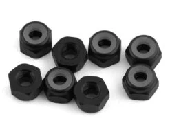 1UP Racing 3mm Aluminum Locknuts (Green) (8) -Traxxas Shop 1up870002