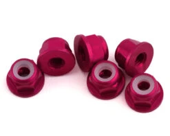 1UP Racing 3mm Aluminum Flanged Locknuts (Red) (6) 17 1UP Racing 3mm Aluminum Flanged Locknuts (Red) (6) -Traxxas Shop 1up870403