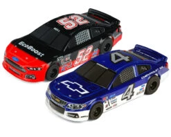 AFX Two Pack Stocker HO Slot Car Set (2) (Blue, Black) (LWB) (Mega G+)