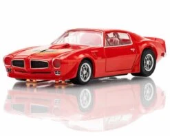 AFX 1970 Firebird Trans Am HO Scale Slot Car (White/Blue) (LWB) (Mega G+)