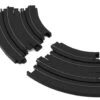 AFX 12" 45° Curved Slot Car Track Expansion Pieces (2) 1 AFX 12" 45° Curved Slot Car Track Expansion Pieces (2) -Traxxas Shop afx70611 2