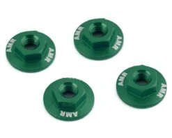 AMR 4mm Aluminum Serrated Flange Nut (Red) (4) 11 AMR 4mm Aluminum Serrated Flange Nut (Red) (4) -Traxxas Shop amr025gr