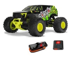 Arrma Gorgon 4X2 MEGA 550 1/10 RTR Brushed Monster Truck (Purple) W/SLT2 2.4GHz Radio, Battery & Charger 10 Arrma Gorgon 4X2 MEGA 550 1/10 RTR Brushed Monster Truck (Purple) W/SLT2 2.4GHz Radio, Battery & Charger -Traxxas Shop ara3230st1