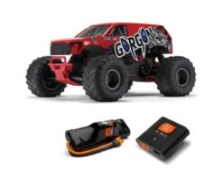 Arrma Gorgon 4X2 MEGA 550 1/10 RTR Brushed Monster Truck (Purple) W/SLT2 2.4GHz Radio, Battery & Charger 11 Arrma Gorgon 4X2 MEGA 550 1/10 RTR Brushed Monster Truck (Purple) W/SLT2 2.4GHz Radio, Battery & Charger -Traxxas Shop ara3230st2