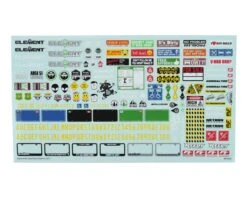Element RC Enduro Scale Decal Sheet