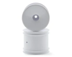 Team Associated 12mm Hex Stadium Truck Dish Wheel (2) (White)