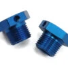 Team Associated 17mm Drive Hex (Blue) (2) -Traxxas Shop asc81081