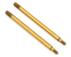 Team Associated RC8T3 33.5mm Ti-Nitride Front Shock Shaft (2)