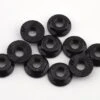 Team Associated 4mm Low Profile Serrated Steel Wheel Nuts (Black) (10) -Traxxas Shop asc91150