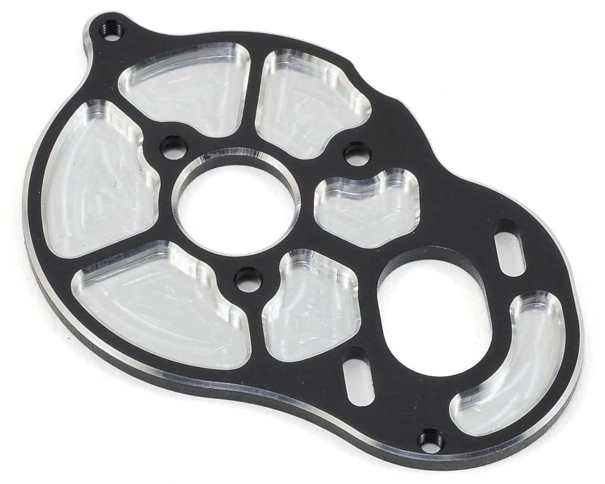 Team Associated Aluminum Factory Team "3 Gear" Motor Plate (Black) 3 Team Associated Aluminum Factory Team "3 Gear" Motor Plate (Black)