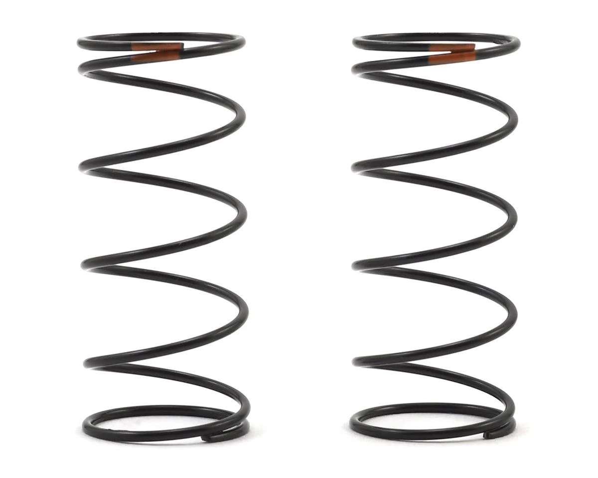 Team Associated 12mm Front Shock Spring (2) (Orange/5.10lbs) (44mm Long) 3 Team Associated 12mm Front Shock Spring (2) (Orange/5.10lbs) (44mm Long)