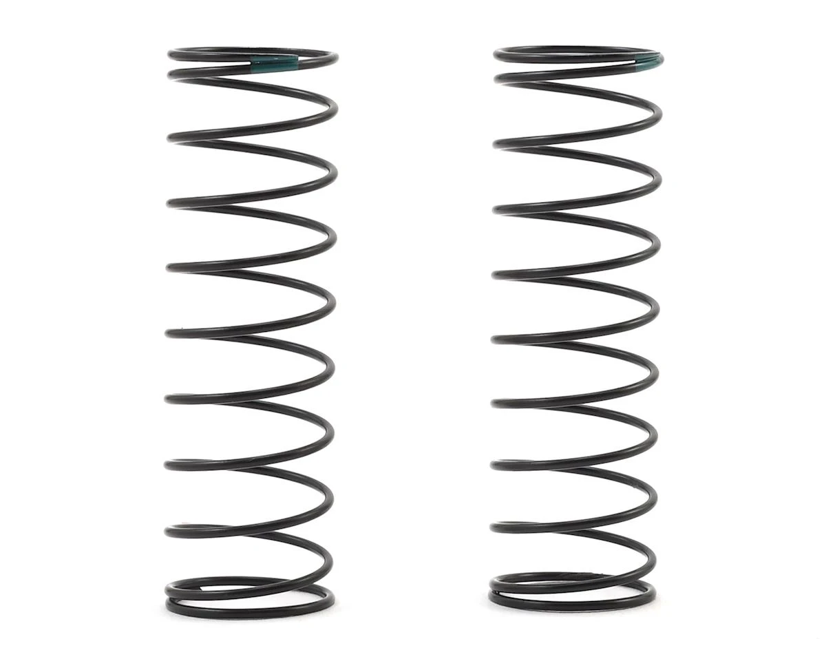 Team Associated 12mm Rear Shock Spring (2) (Green/1.80lbs) (61mm Long) 3 Team Associated 12mm Rear Shock Spring (2) (Green/1.80lbs) (61mm Long)
