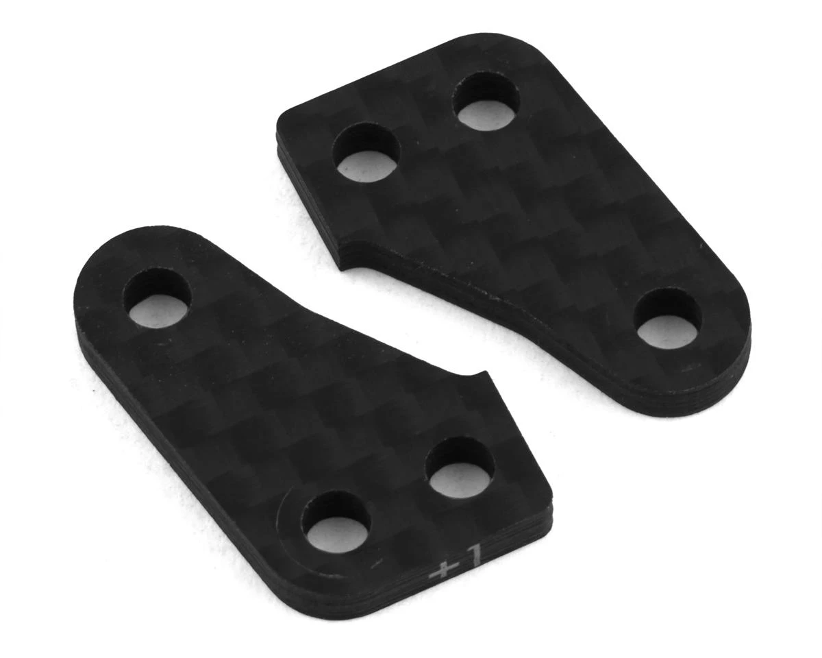 Team Associated RC10B74 Factory Team Carbon Steering Block Arm Set (2) (+1) 4 Team Associated RC10B74 Factory Team Carbon Steering Block Arm Set (2) (+1) - Image 2