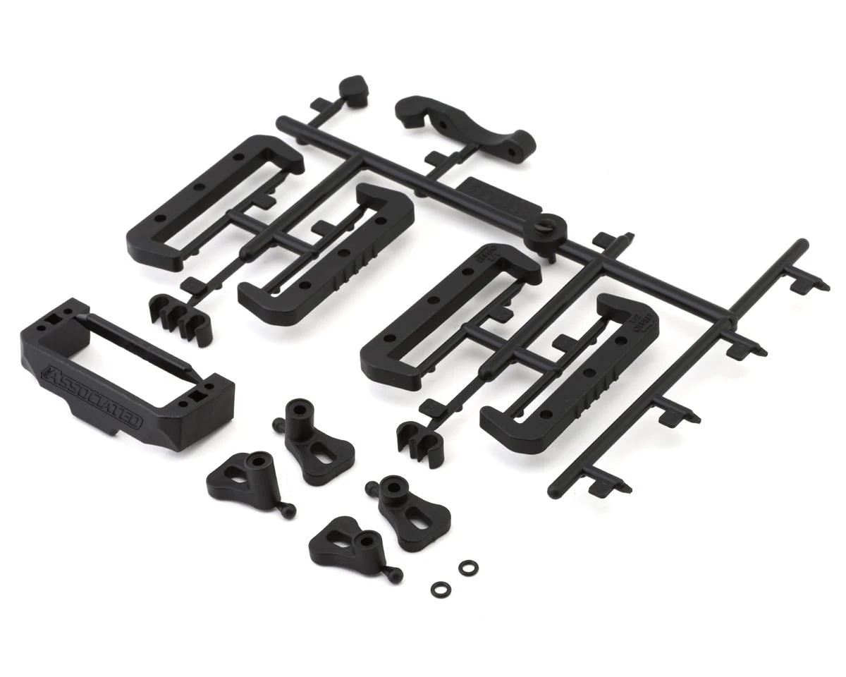 Team Associated RC10B7 Battery, Fan & Servo Mounts Set 3 Team Associated RC10B7 Battery, Fan & Servo Mounts Set