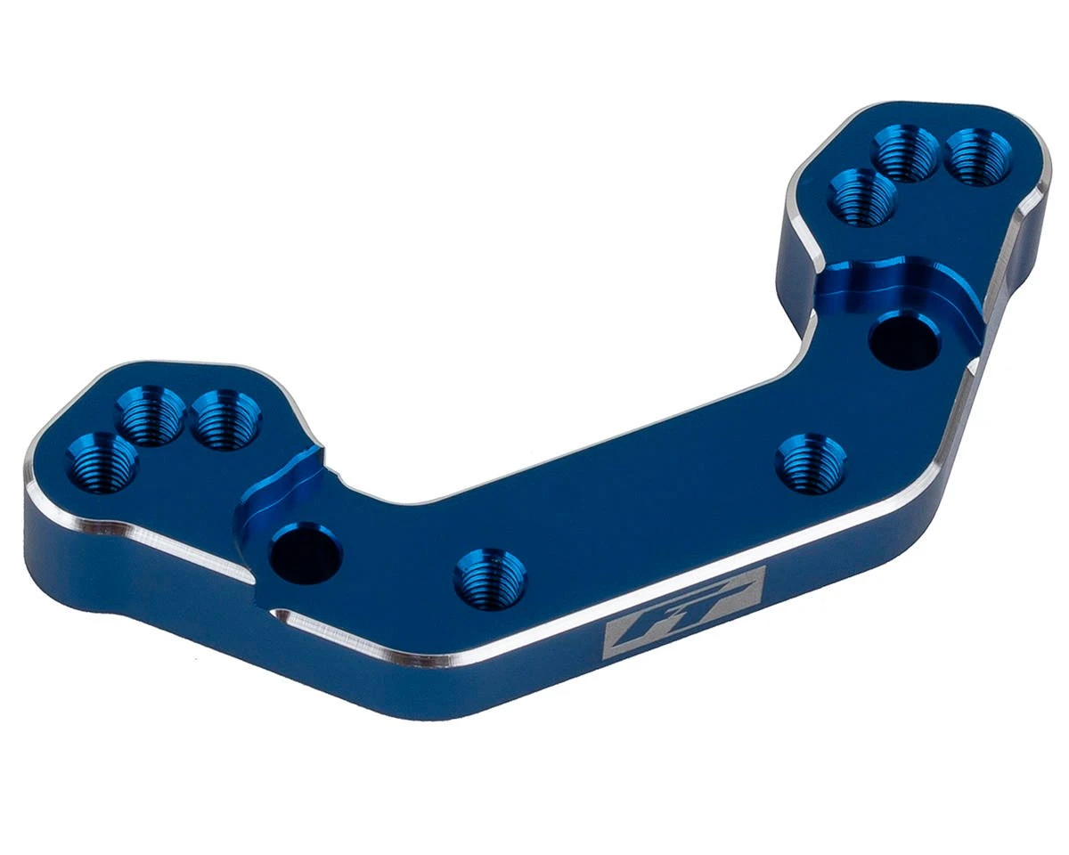 Team Associated RC10B7/B7D Factory Team Aluminum +2mm Ballstud Mount (Blue) 3 Team Associated RC10B7/B7D Factory Team Aluminum +2mm Ballstud Mount (Blue)