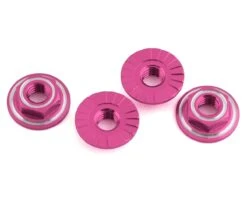 Avid RC Ringer 4mm Wheel Nuts (Pink) (4) -Traxxas Shop avd10097 pnk
