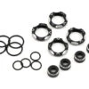 Avid RC B5/B6/B7 Shock Cap & Collar Kit (Black) -Traxxas Shop avd1054