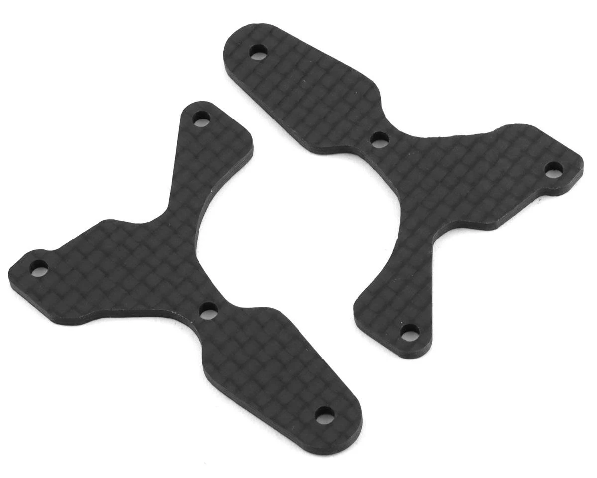 Avid RC RC8B4/RC8B4e Carbon Front Lower Arm Inserts (2) (2mm) 5 Avid RC RC8B4/RC8B4e Carbon Front Lower Arm Inserts (2) (2mm) - Image 3